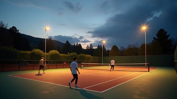 Optimisez l'éclairage de votre terrain de padel