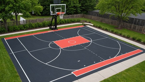 Découvrez les meilleurs terrains de basket extérieurs personnalisables